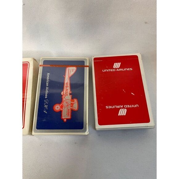 Vintage Airline Playing Cards New Sealed TWA United American‎ - Picture 7 of 9